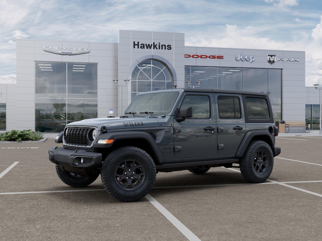 New 2026 Jeep Wrangler 4-DOOR WILLYS Sport Utility