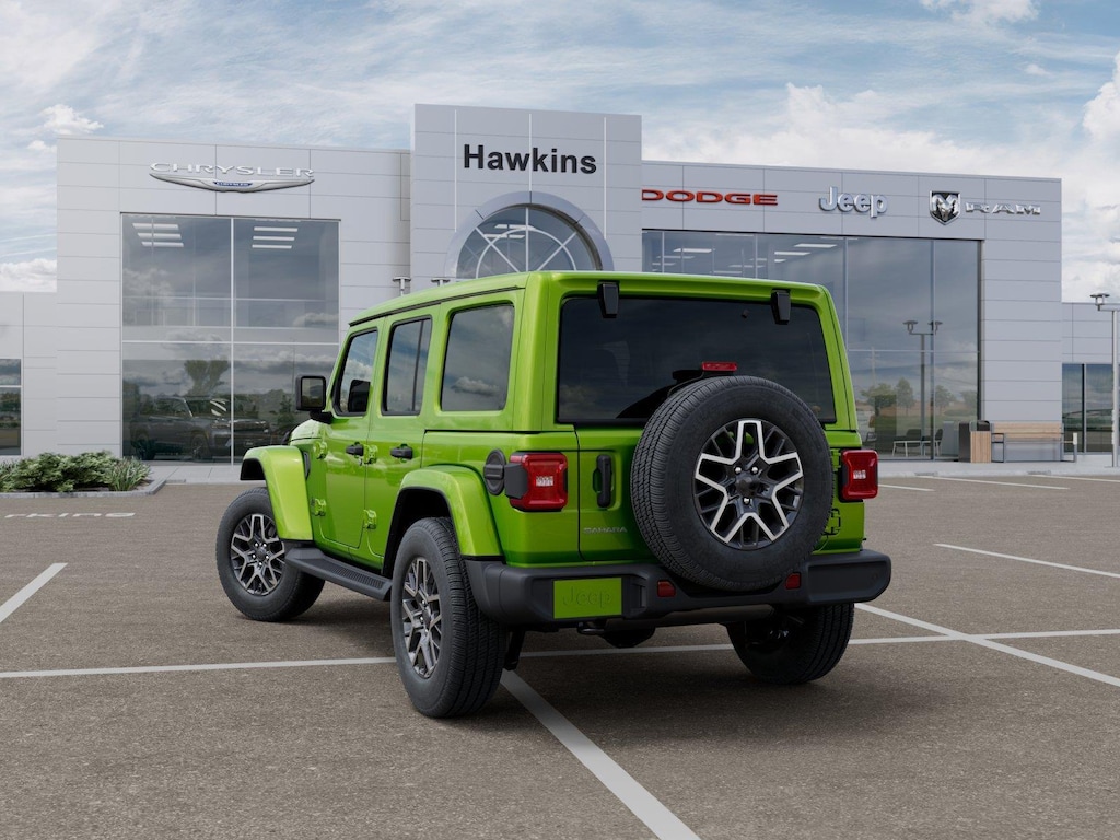 New 2026 Jeep Wrangler 4-DOOR SAHARA Sport Utility