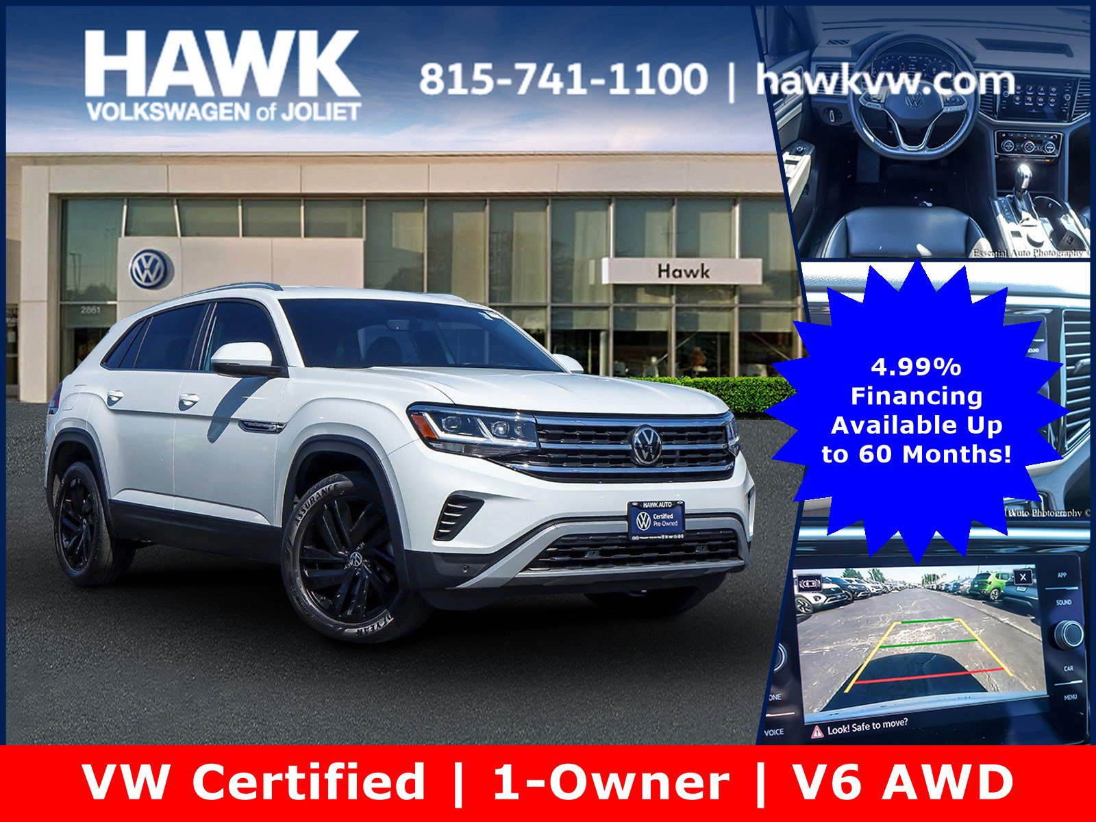 2023 Volkswagen Atlas Cross Sport SE w/Tech