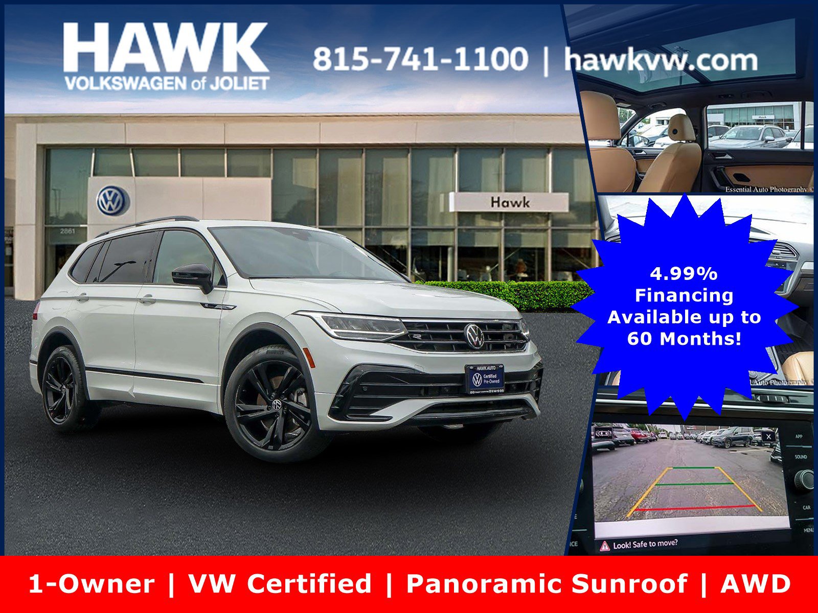 2023 Volkswagen Tiguan SE R-LINE BLACK