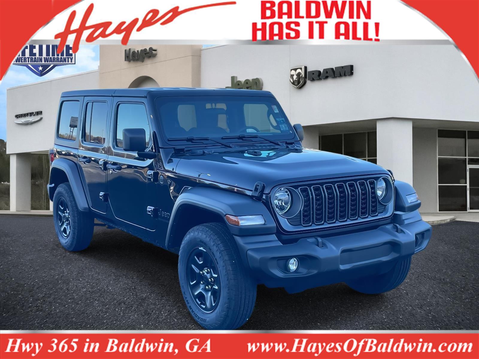 New 2026 Jeep Wrangler Sport Sport Utility