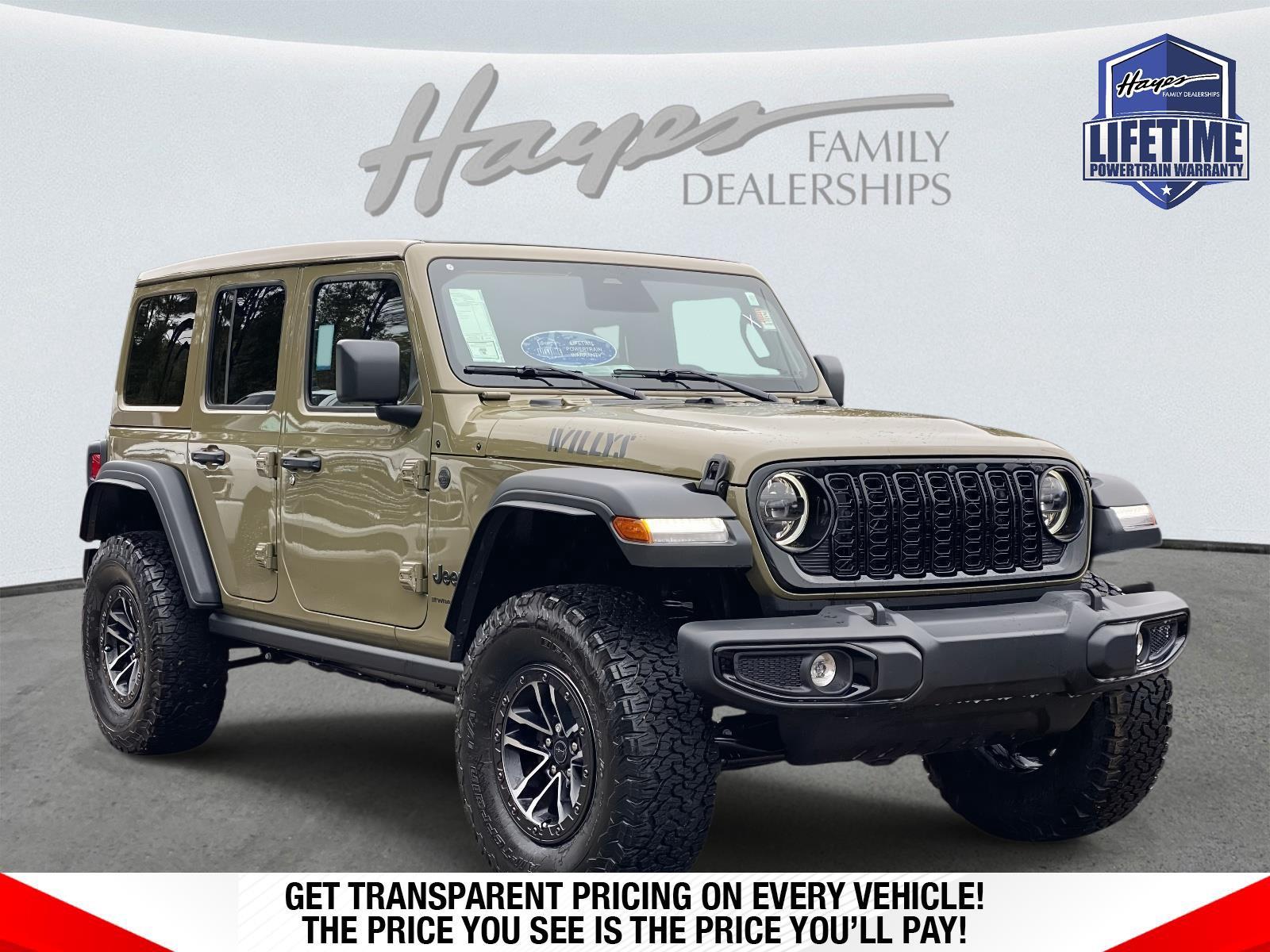 2026 Jeep Wrangler 4-DOOR WILLYS Sport Utility