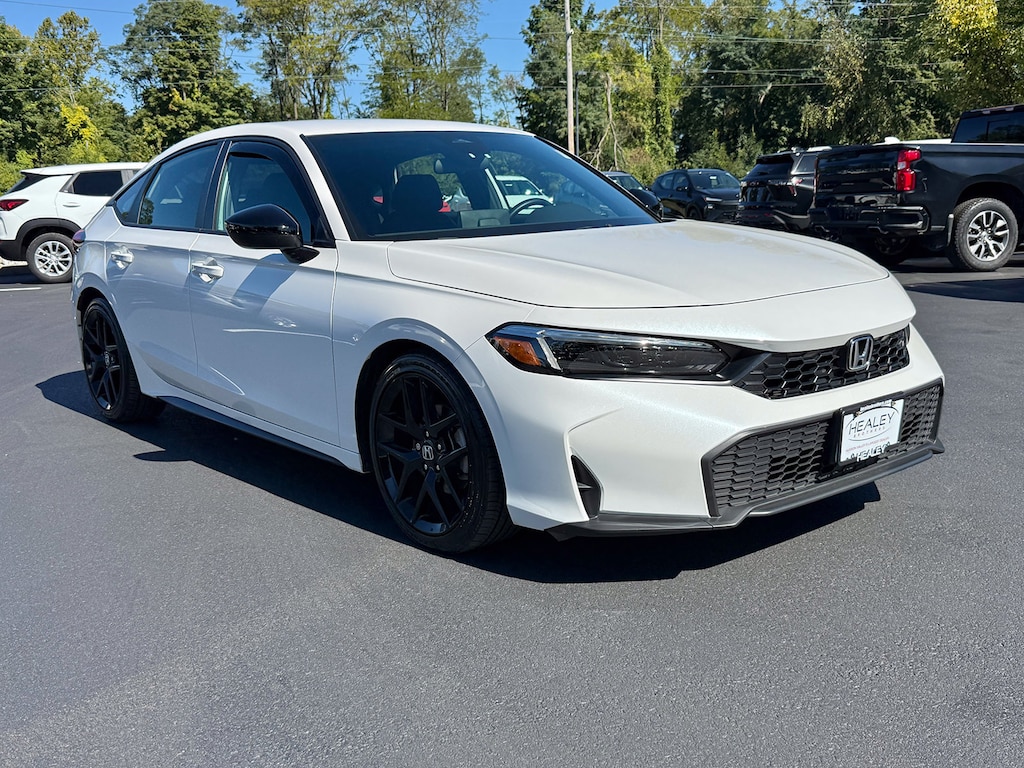 Used 2025 Honda Civic Sedan Sport Hatchback
