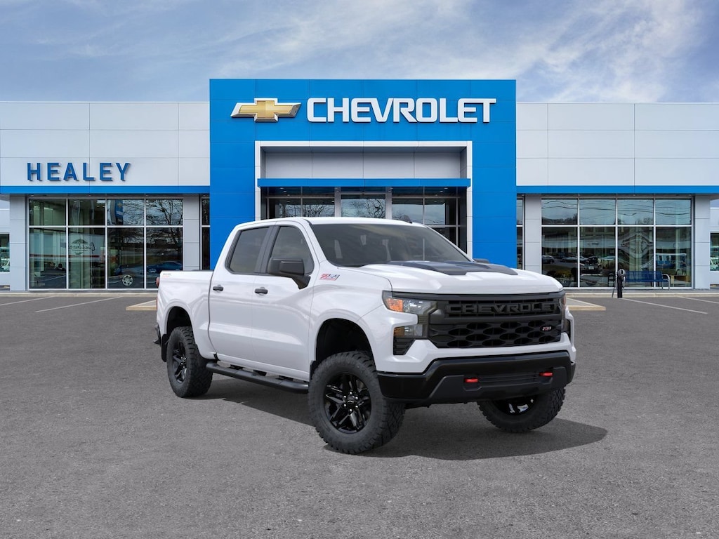 New 2026 Chevrolet Silverado 1500 Custom Trail Boss Truck Crew Cab