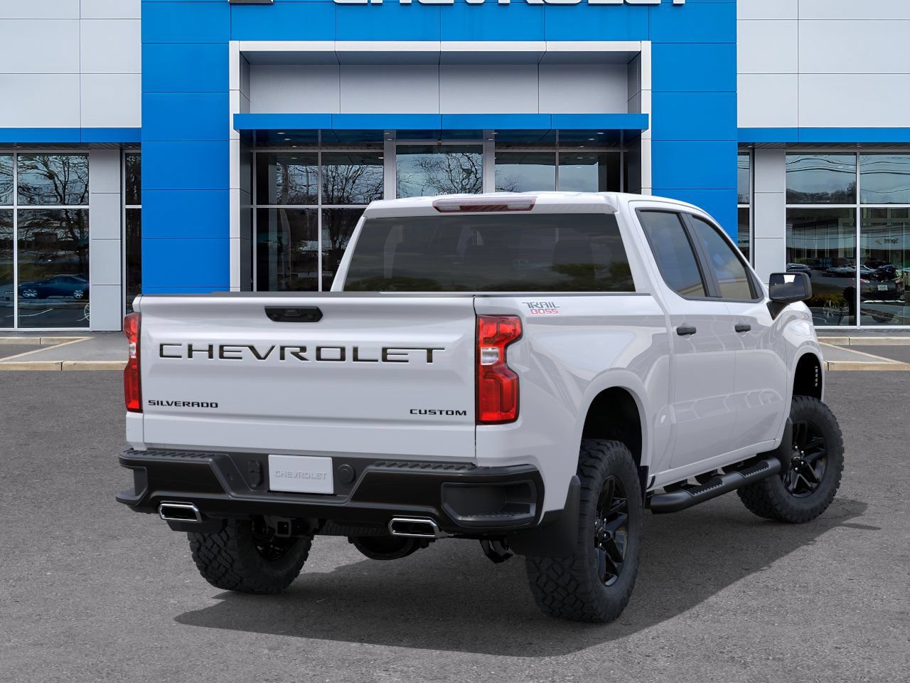 New 2026 Chevrolet Silverado 1500 Custom Trail Boss Truck Crew Cab