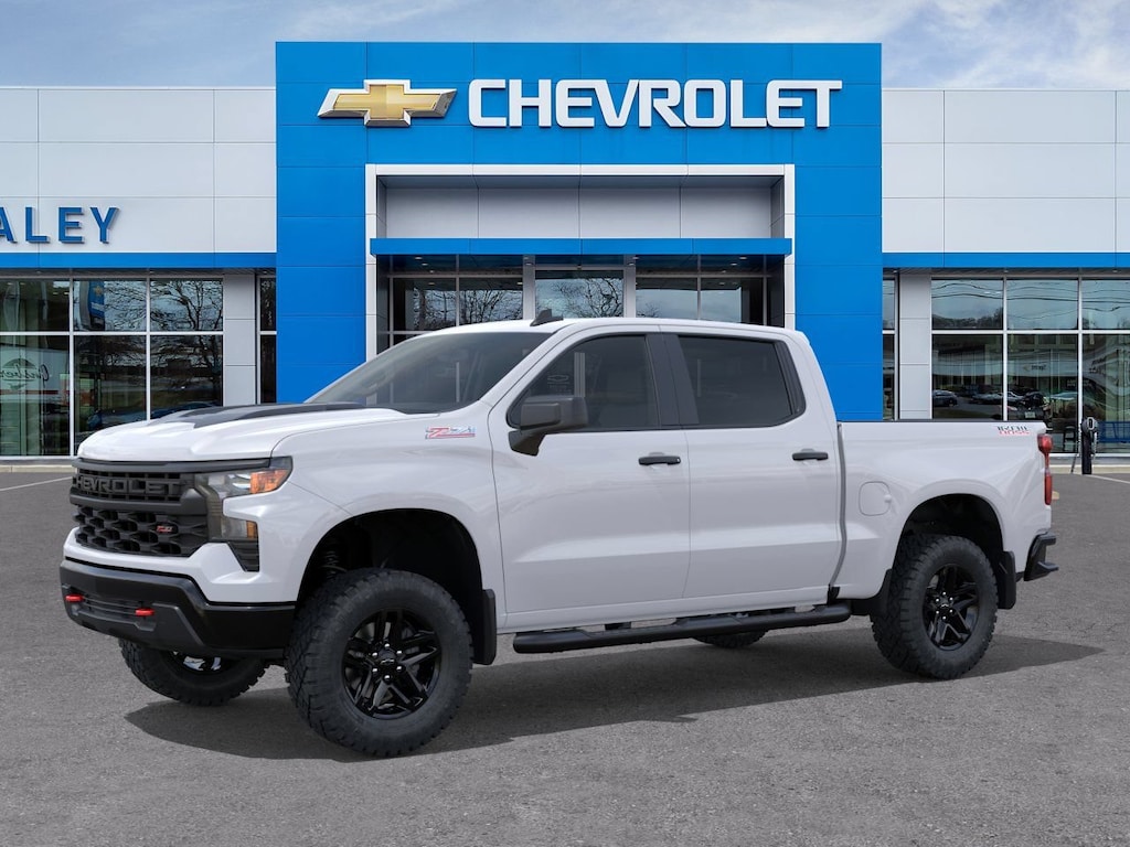 New 2026 Chevrolet Silverado 1500 Custom Trail Boss Truck Crew Cab