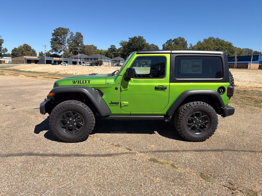 New 2025 Jeep Wrangler 2-DOOR WILLYS Sport Utility