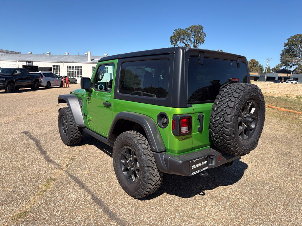 New 2025 Jeep Wrangler 2-DOOR WILLYS Sport Utility