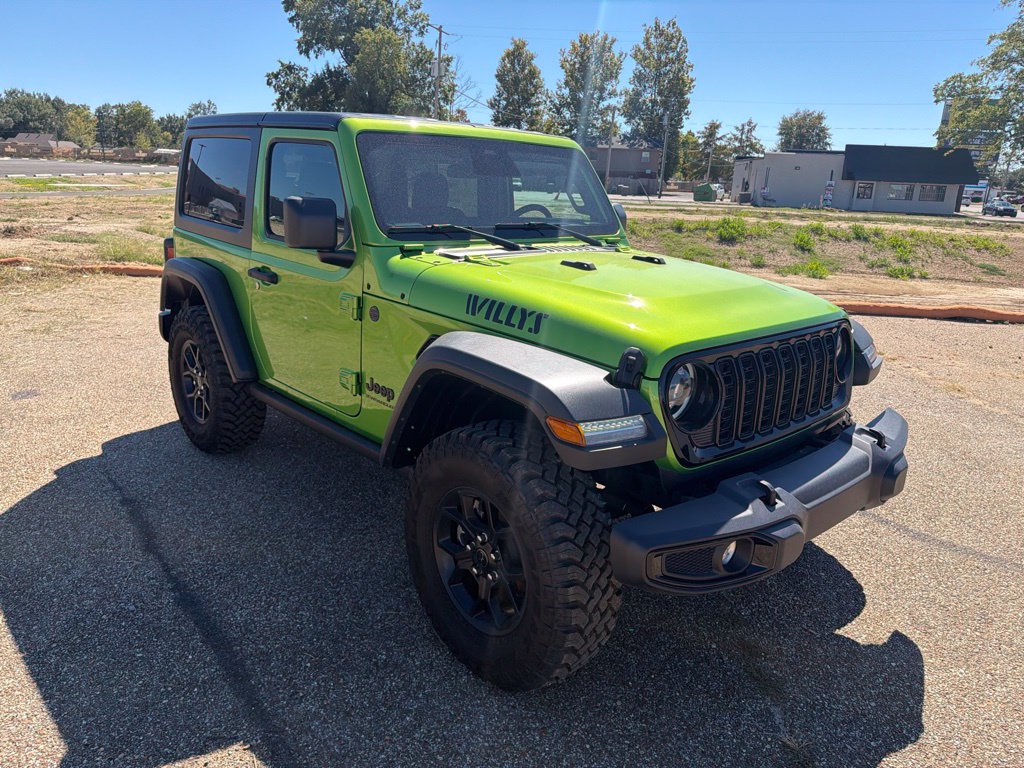 New 2025 Jeep Wrangler 2-DOOR WILLYS Sport Utility