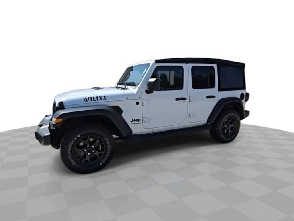 Certified 2022 Jeep Wrangler Unlimited Willys SUV
