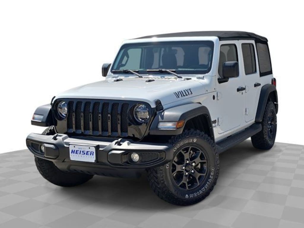 Certified 2022 Jeep Wrangler Unlimited Willys SUV