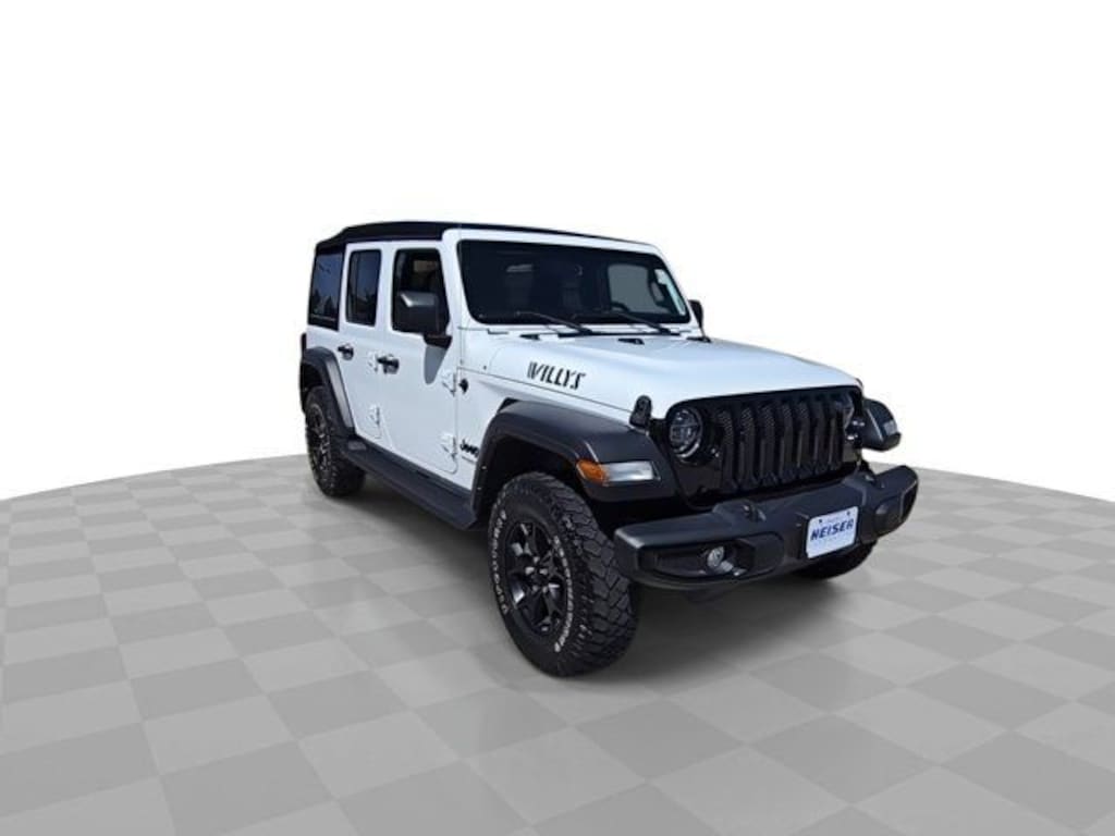 Certified 2022 Jeep Wrangler Unlimited Willys SUV