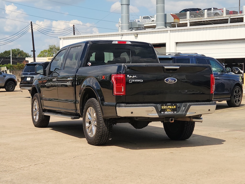 Used 2016 Ford F-150 Lariat Truck SuperCrew Cab