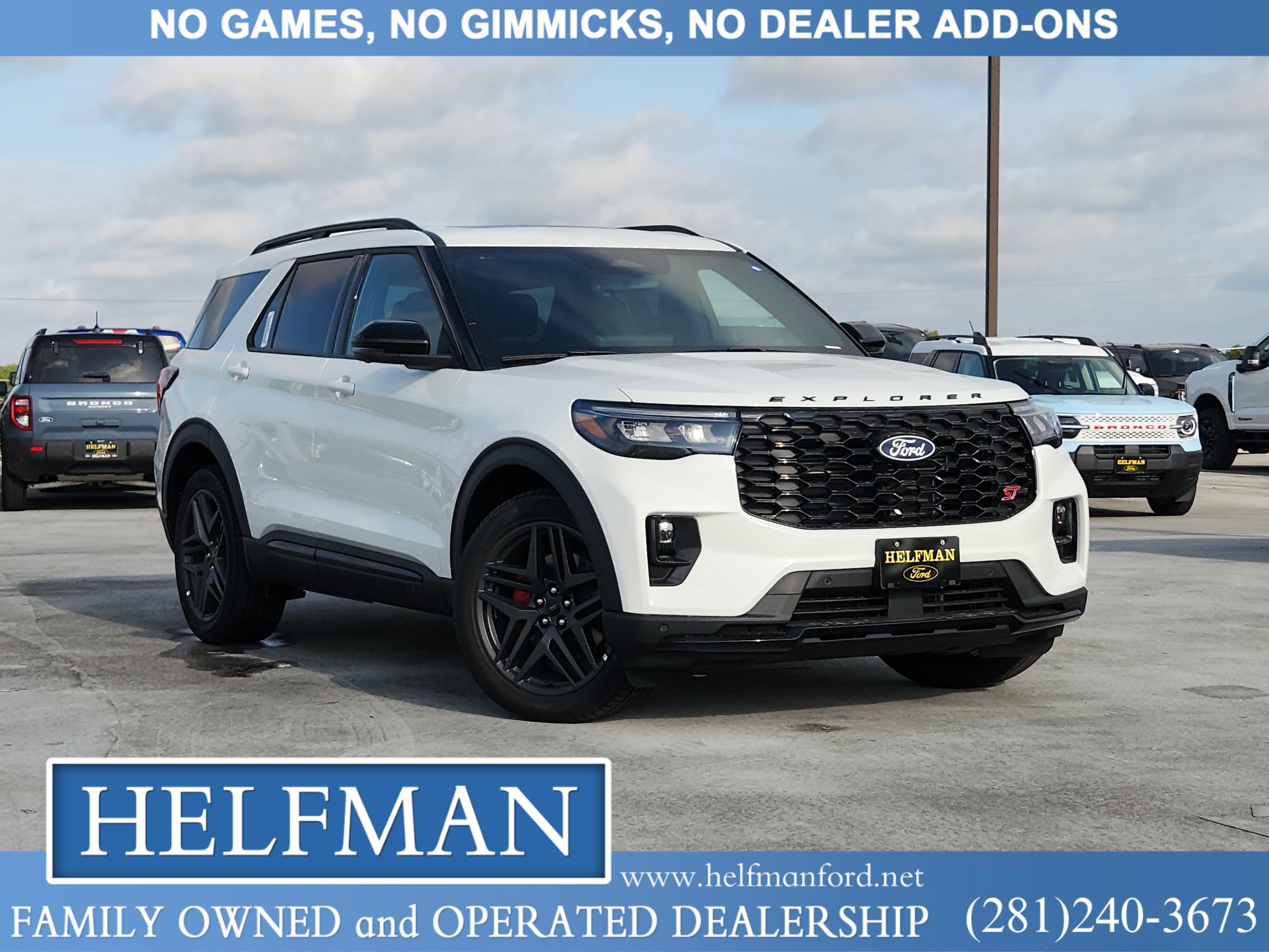 New 2027 Ford Explorer ST SUV