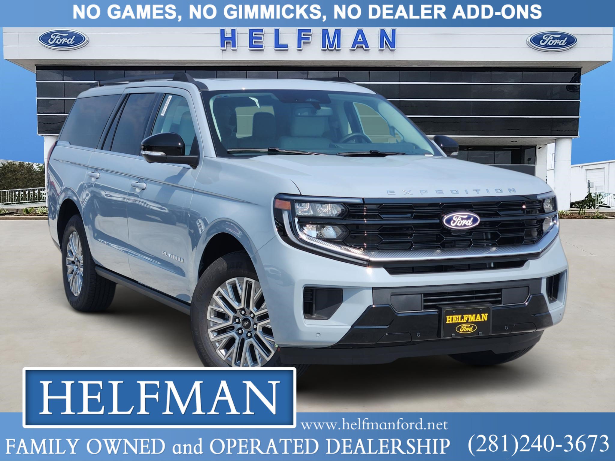 New 2027 Ford Expedition MAX Platinum SUV