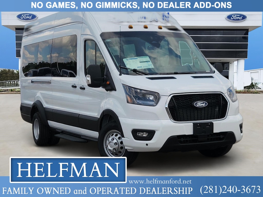 New 2027 Ford Transit Commercial Passenger Van XLT VAN