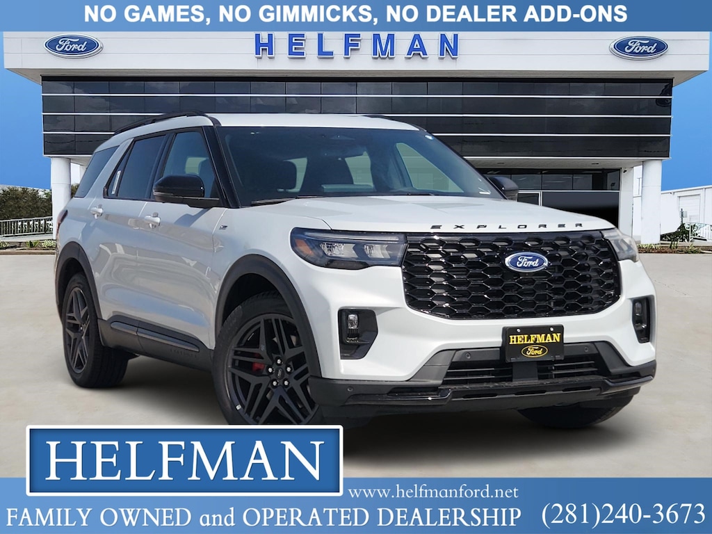 New 2026 Ford Explorer ST-Line SUV