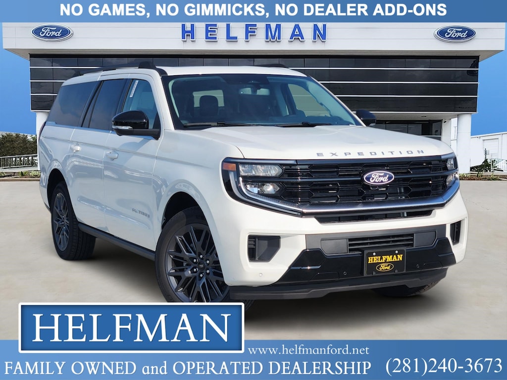 New 2027 Ford Expedition MAX Platinum SUV