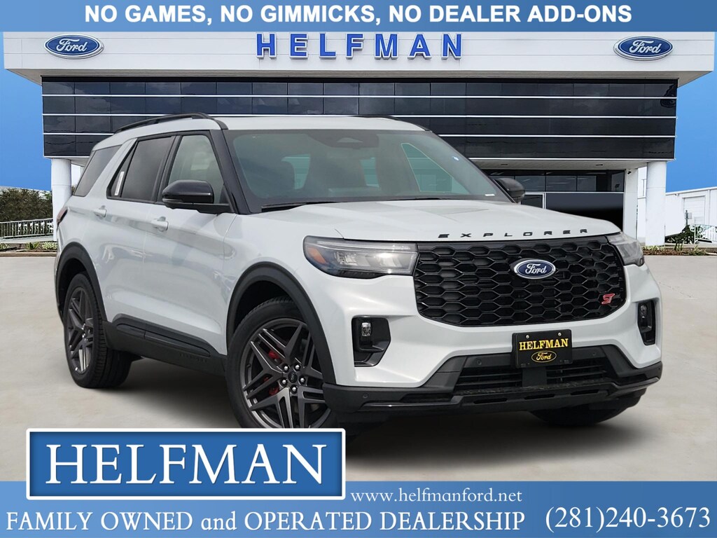 New 2026 Ford Explorer ST SUV