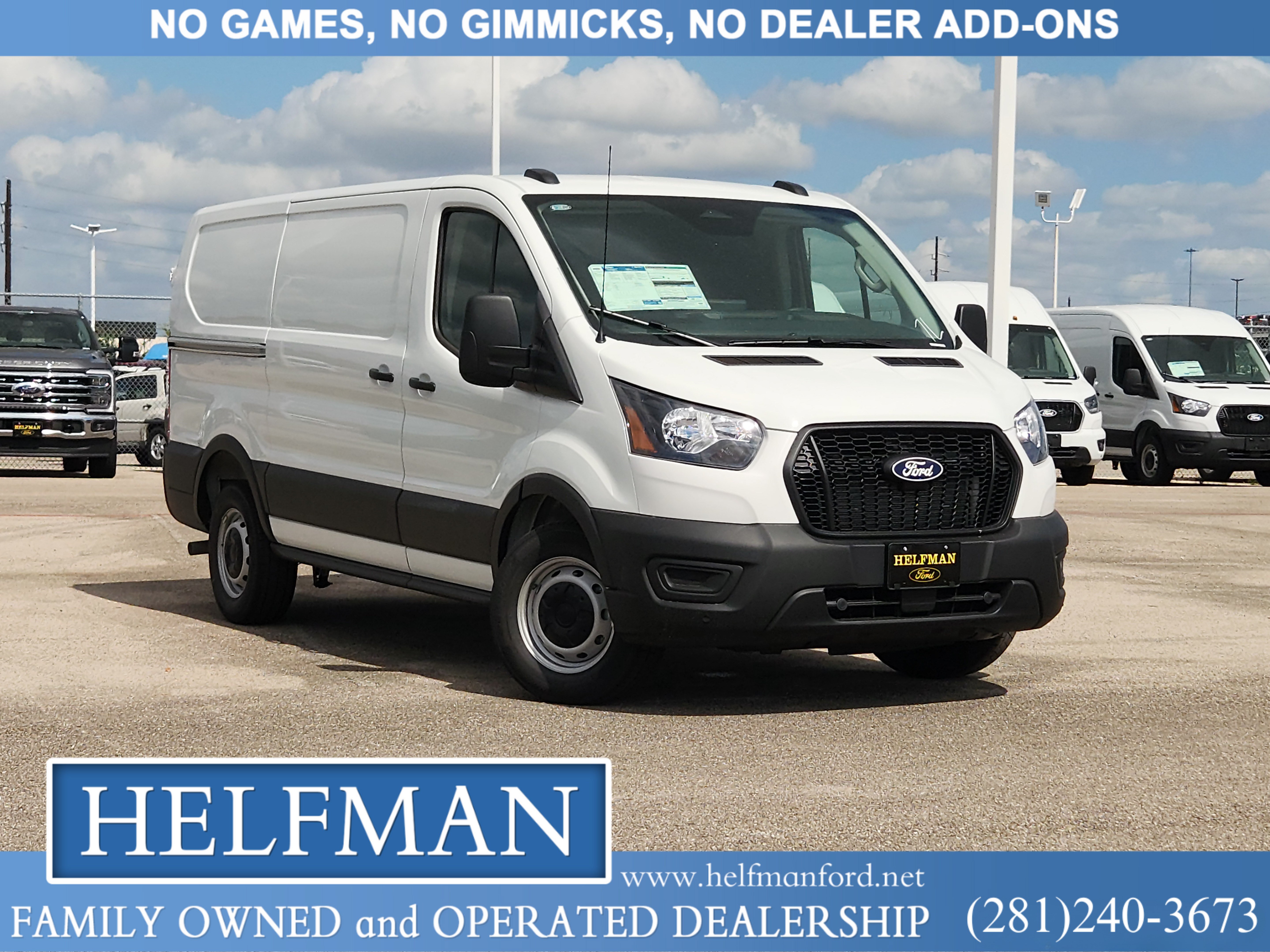 New 2027 Ford Transit Commercial Cargo Van VAN