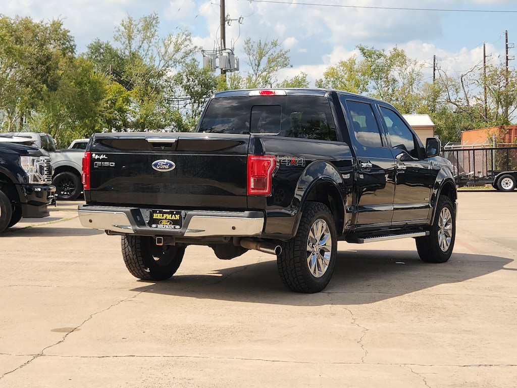 Used 2016 Ford F-150 Lariat Truck SuperCrew Cab