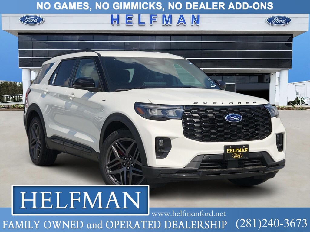 New 2026 Ford Explorer ST-Line SUV