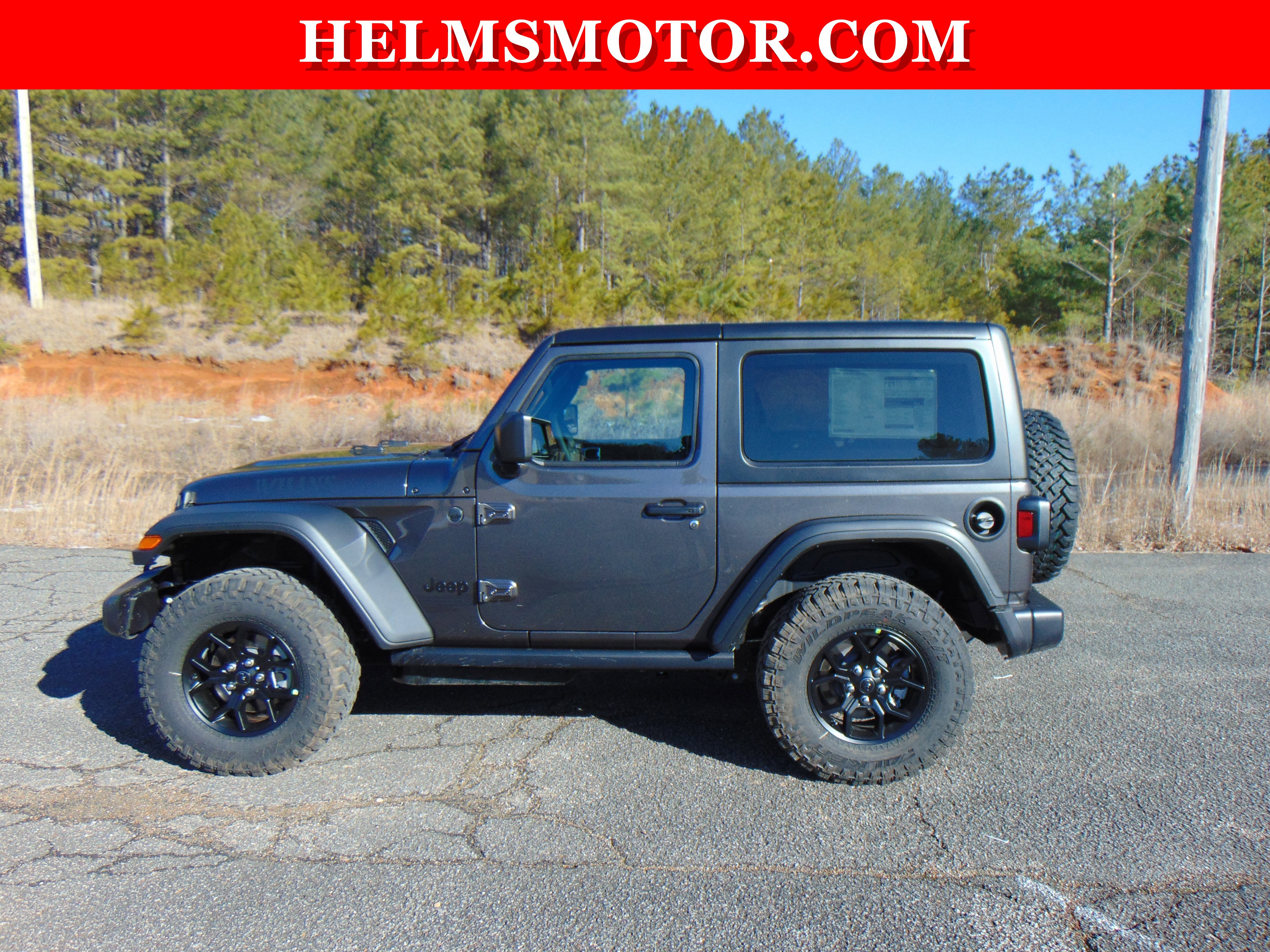 New 2026 Jeep Wrangler 2-DOOR WILLYS Sport Utility
