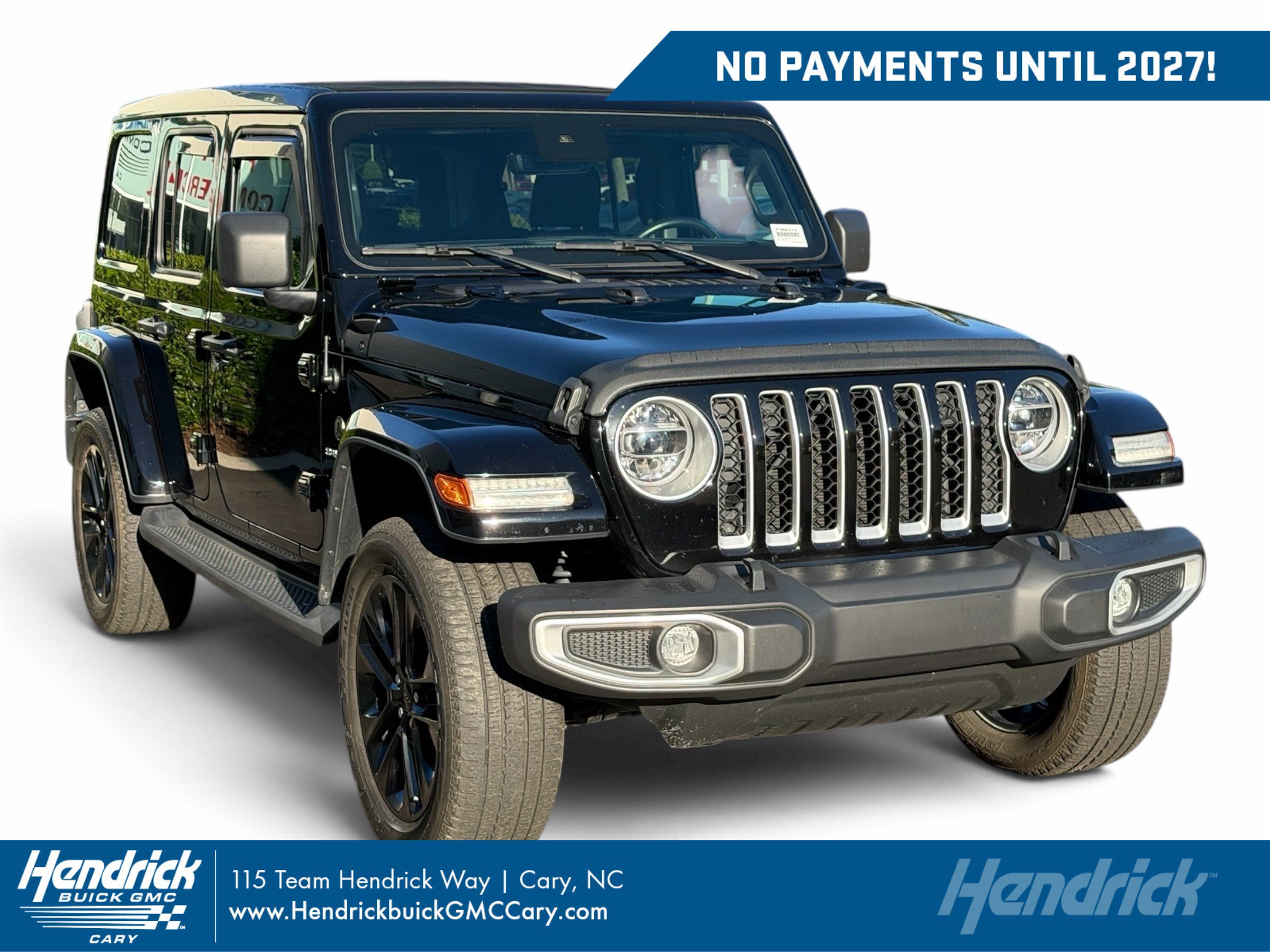 Used 2021 Jeep Wrangler 4xe Unlimited Sahara Convertible