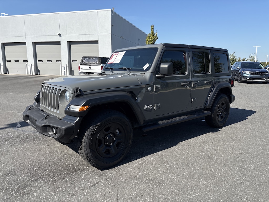 Used 2018 Jeep Wrangler Unlimited Sport Convertible