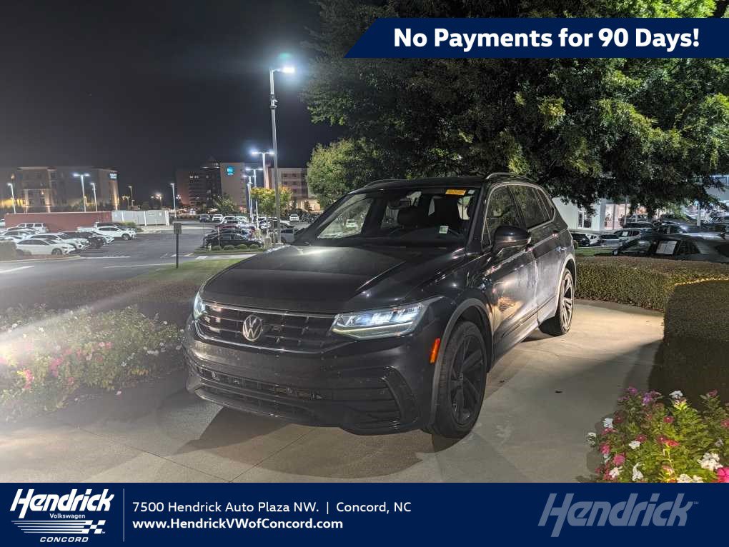 Certified 2023 Volkswagen Tiguan 2.0T SE R-Line Black SUV