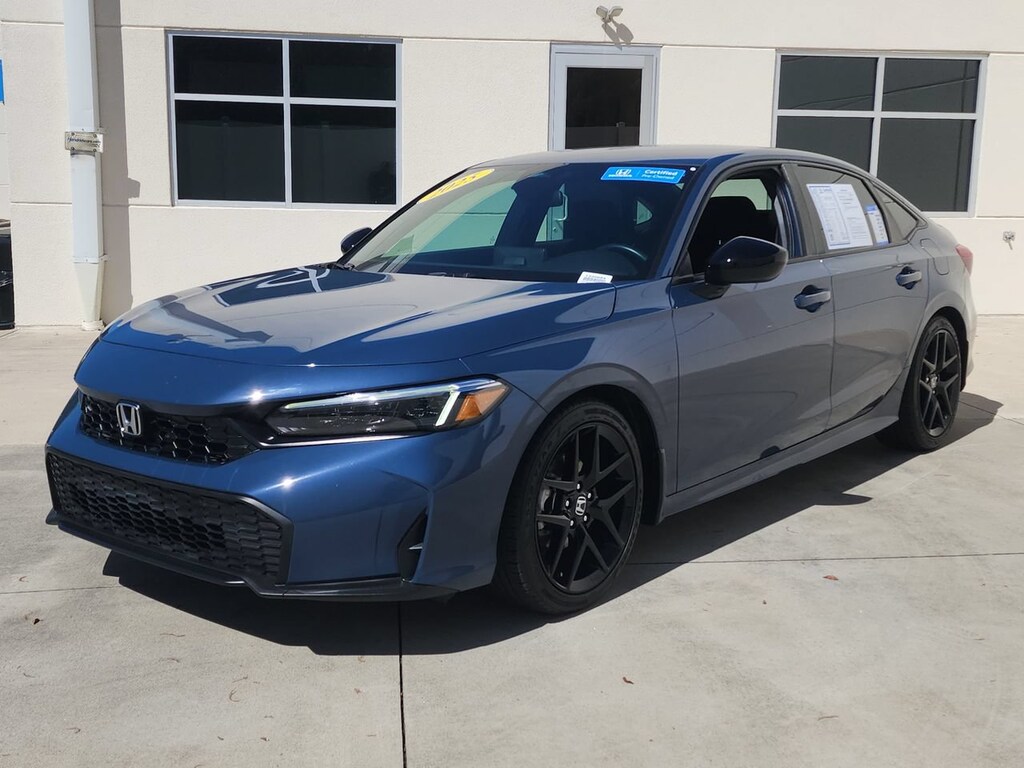 Certified 2025 Honda Civic Sport Sedan