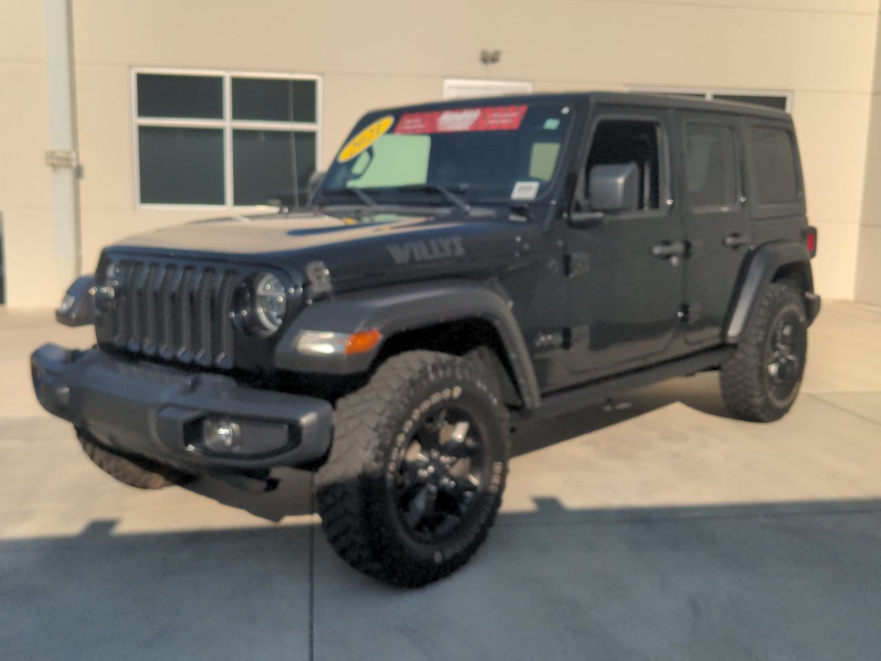 Used 2021 Jeep Wrangler Unlimited Willys Convertible