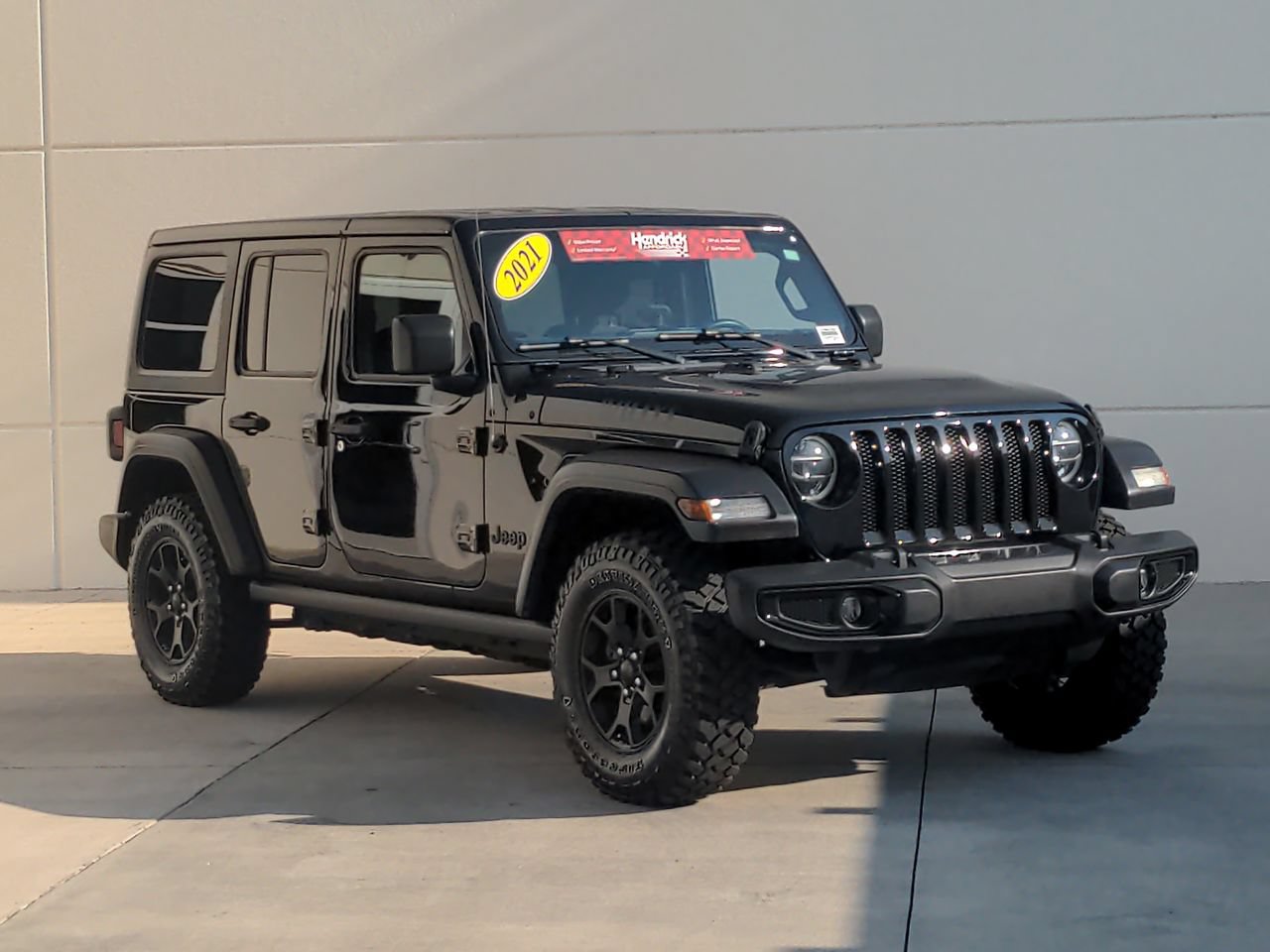 Used 2021 Jeep Wrangler Unlimited Willys Convertible