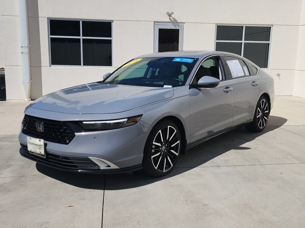 Certified 2025 Honda Accord Hybrid Touring Sedan