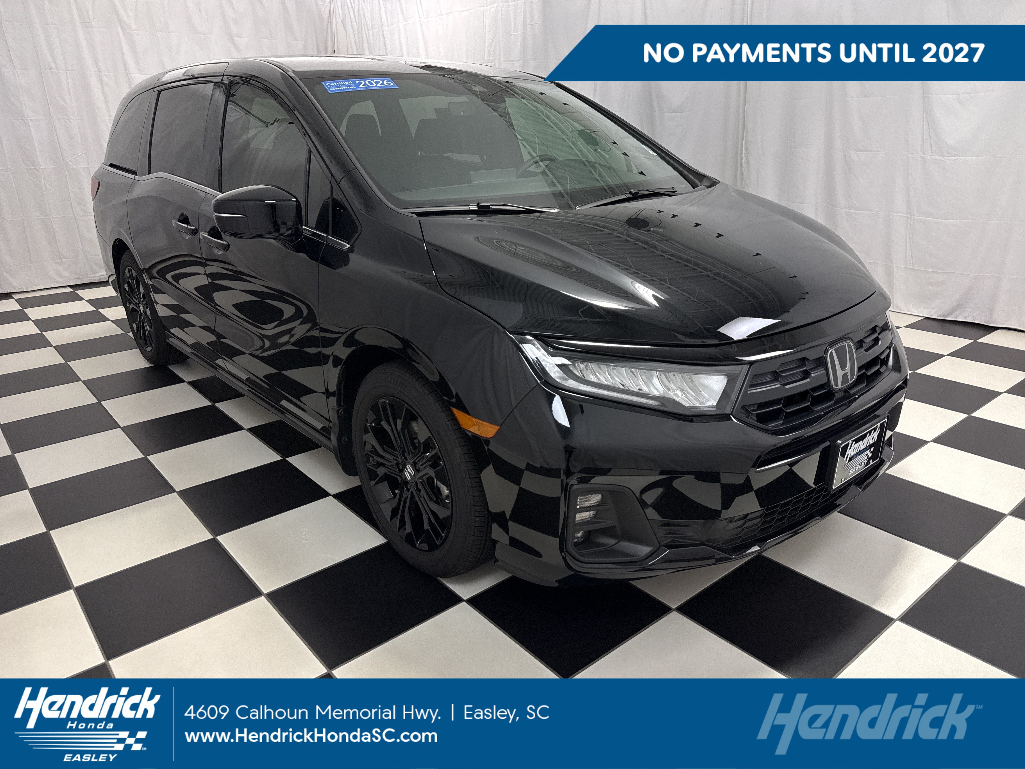 Certified 2026 Honda Odyssey Sport-L Minivan