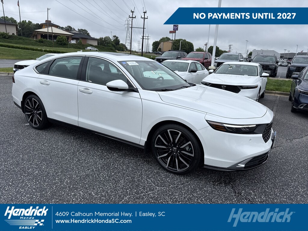 Certified 2025 Honda Accord Hybrid Touring Sedan