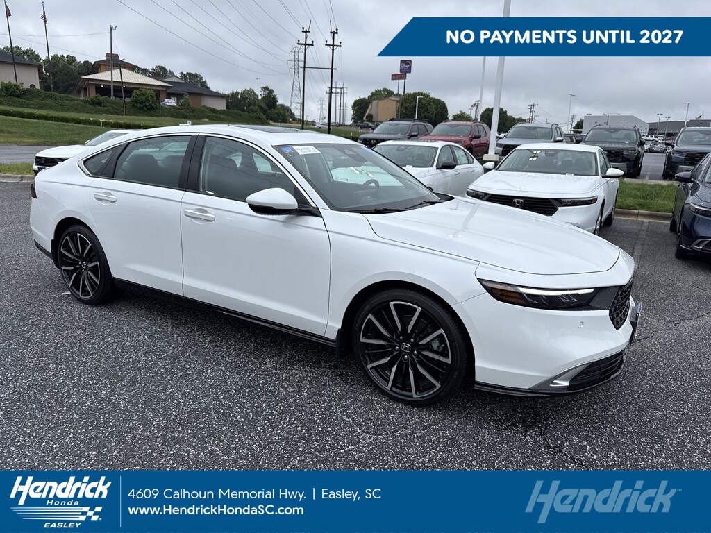 Certified 2025 Honda Accord Hybrid Touring Sedan