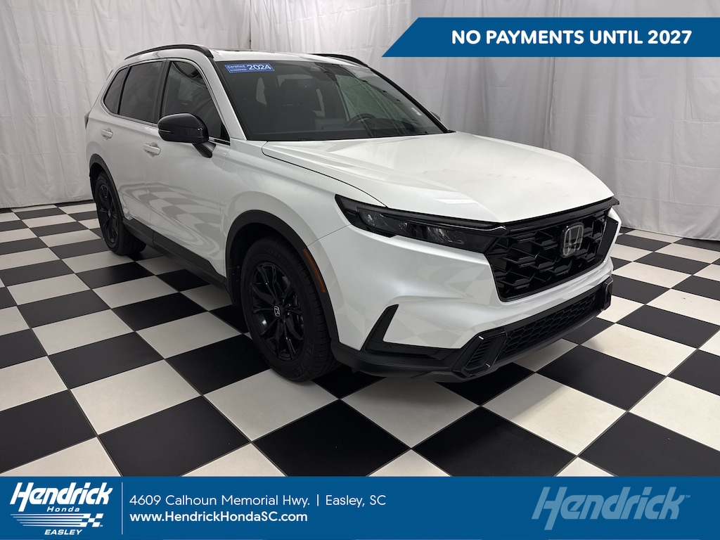 Certified 2024 Honda CR-V Hybrid Sport-L SUV