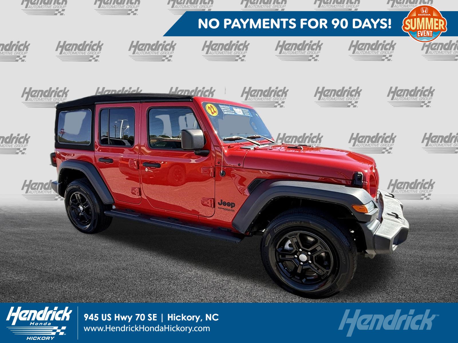 2022 Jeep Wrangler Unlimited Sport