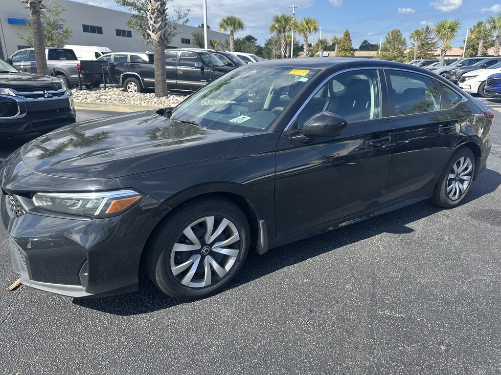 Certified 2025 Honda Civic LX Sedan