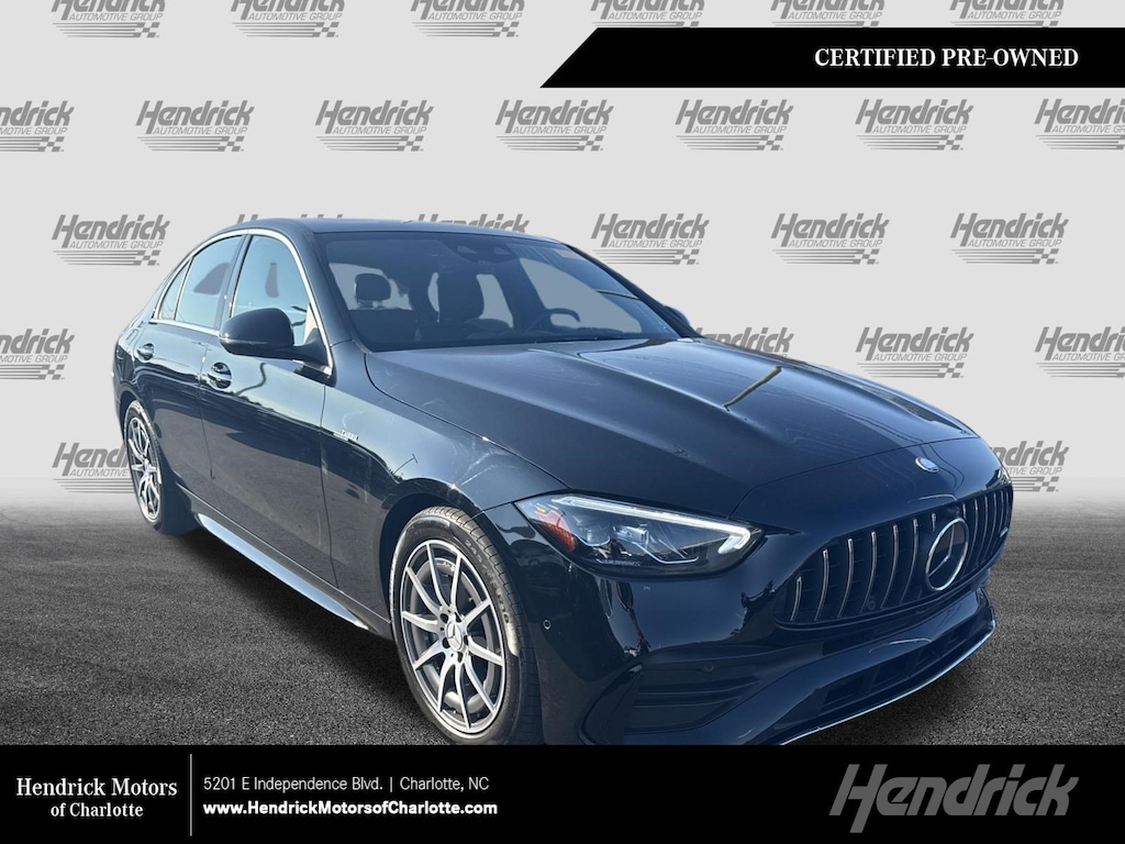 Certified 2024 Mercedes-Benz C-Class AMG C 43 Sedan