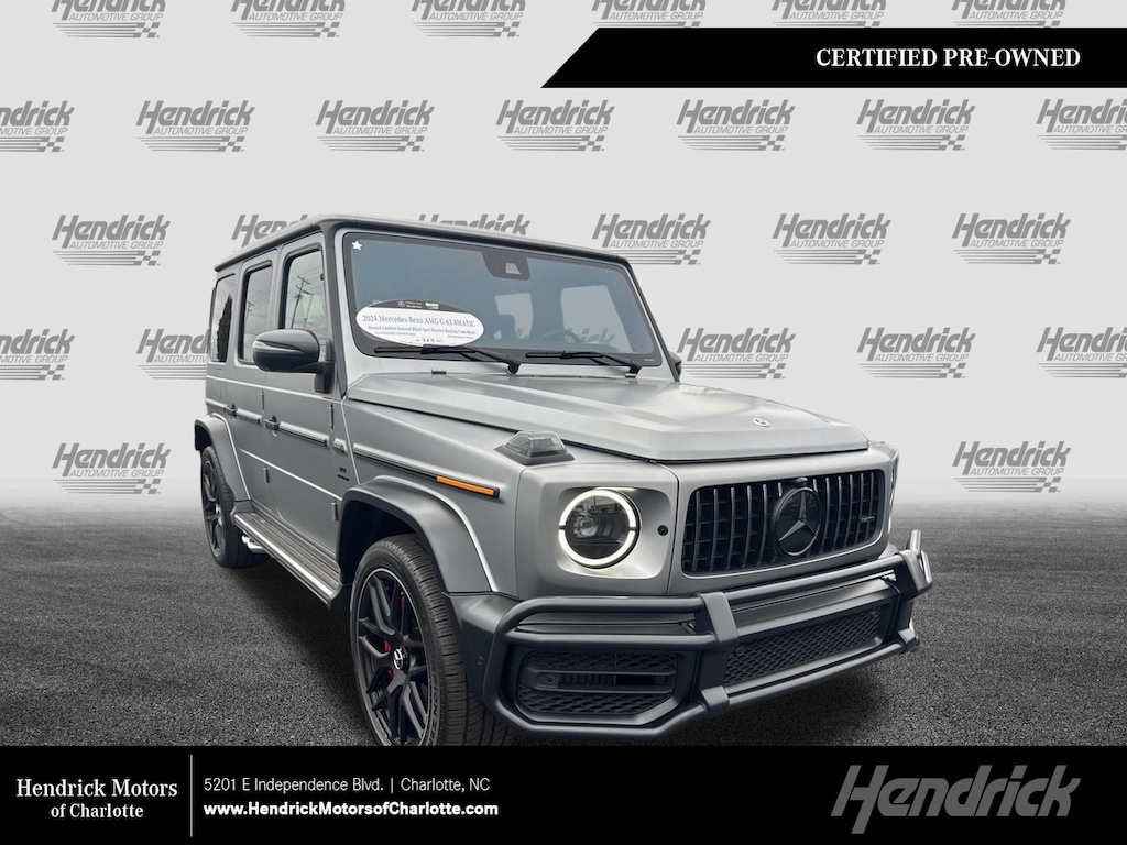 Certified 2024 Mercedes-Benz G-Class AMG G 63 SUV