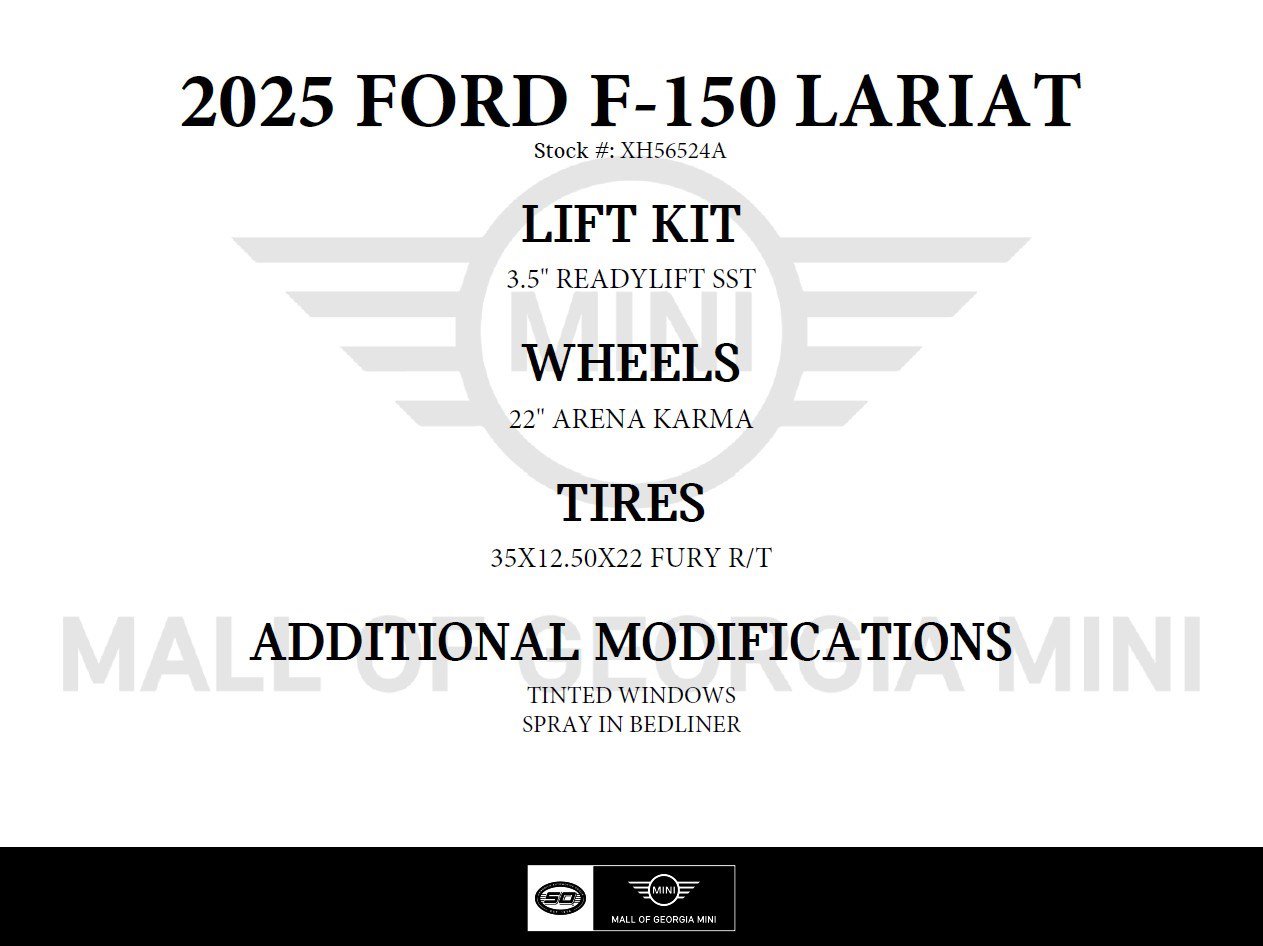 Used 2025 Ford F-150 LARIAT Pickup