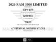 2026 Ram 3500 Limited Pickup