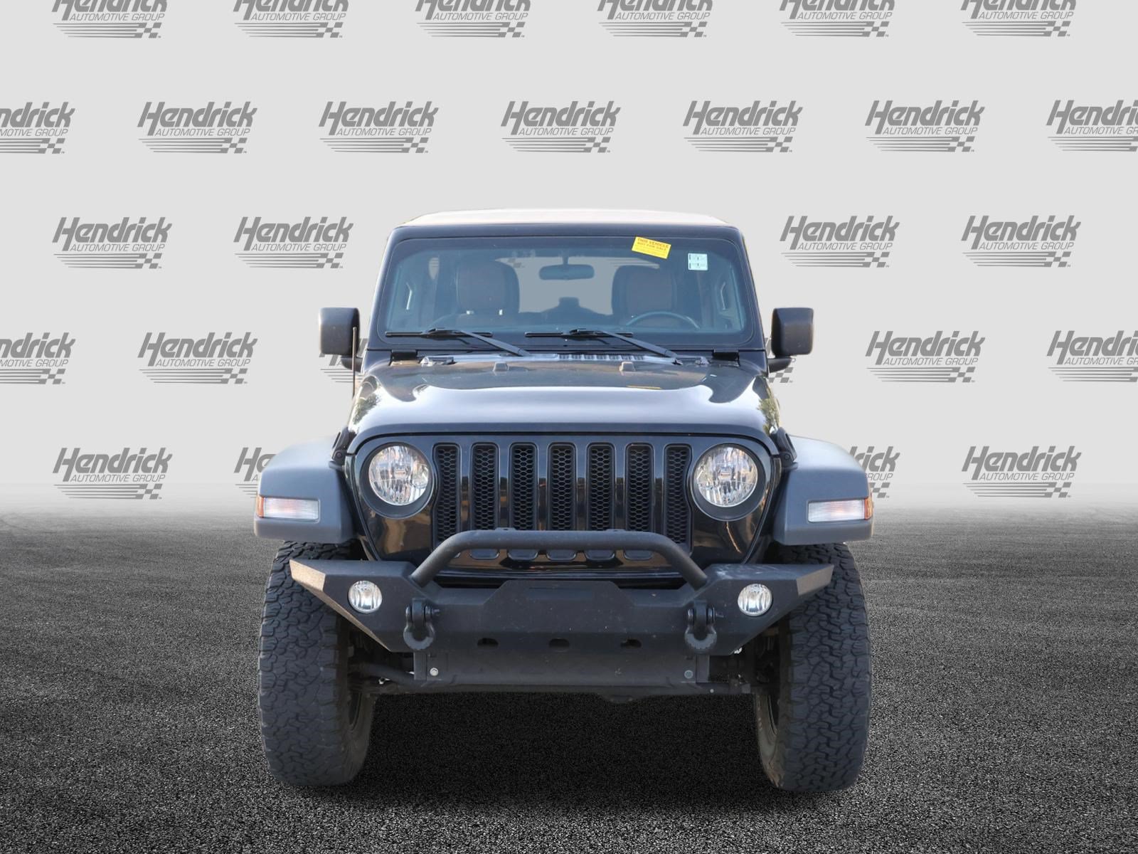 Used 2020 Jeep Wrangler Unlimited Black and Tan SUV
