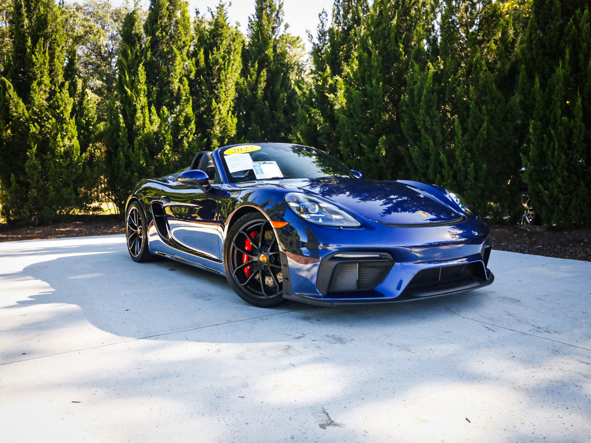 Used 2022 Porsche 718 Spyder Convertible