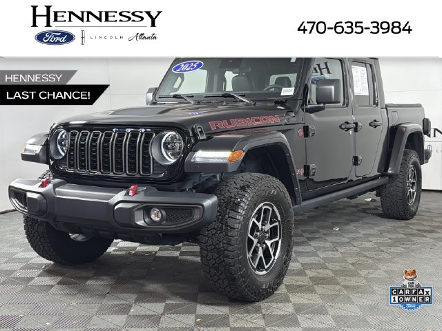 Used 2025 Jeep Gladiator Rubicon Crew Cab Short Bed Truck