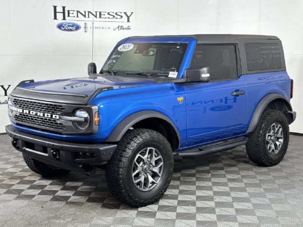 Certified 2021 Ford Bronco Badlands SUV