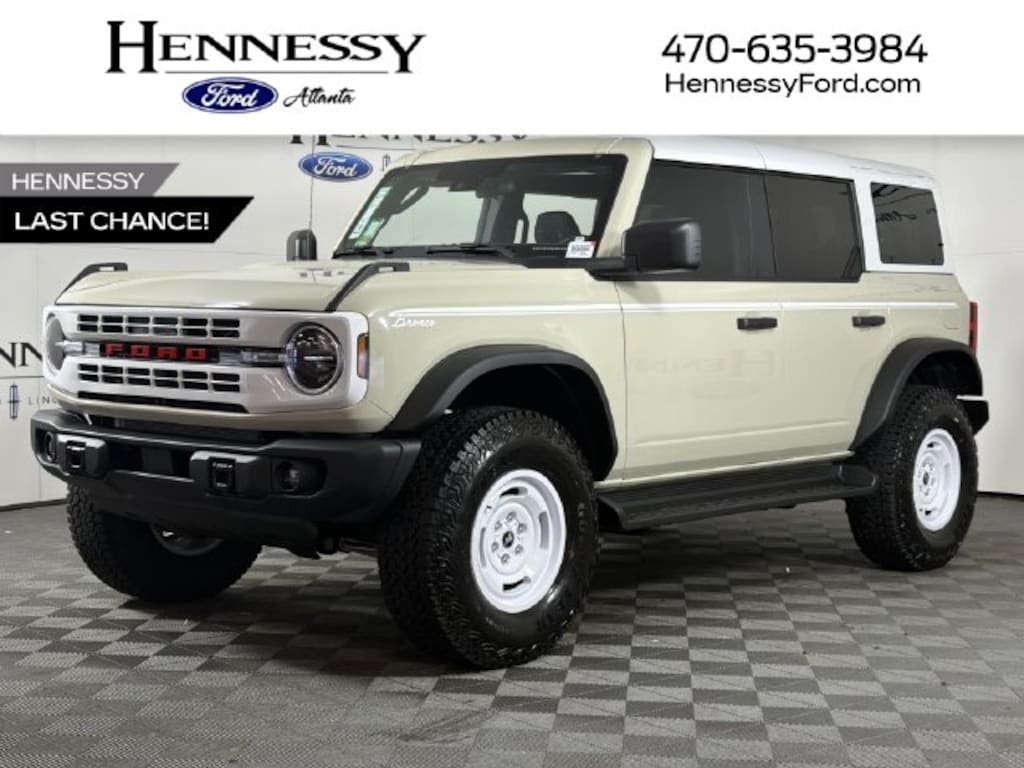 New 2026 Ford Bronco Heritage Edition SUV