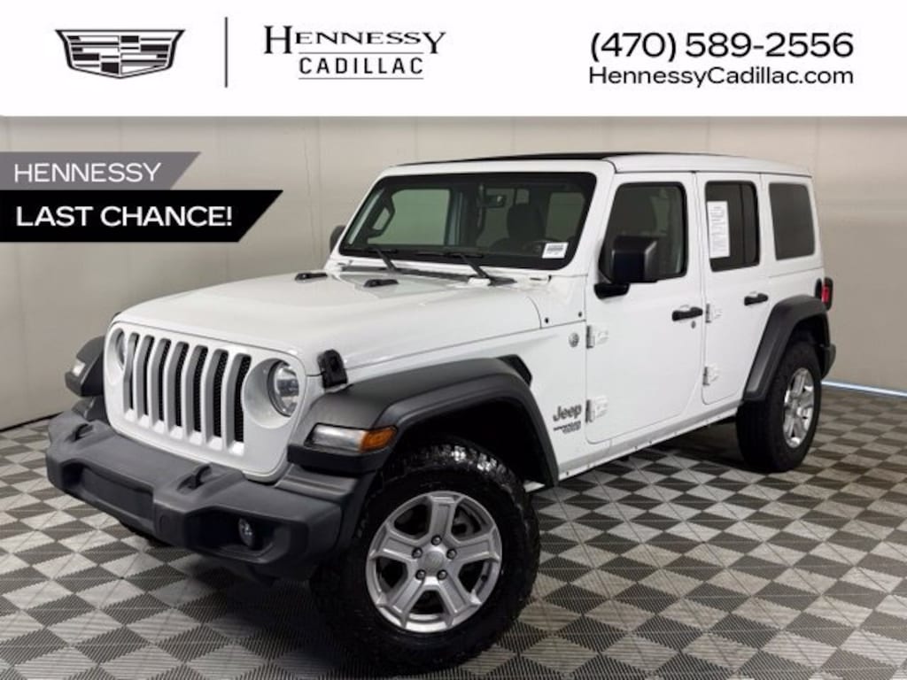 Used 2021 Jeep Wrangler Unlimited Sport S